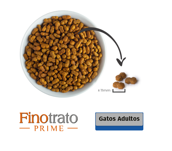 Ração Seca Finotrato Prime Gatos Adultos Sabor Frango Raro Pet